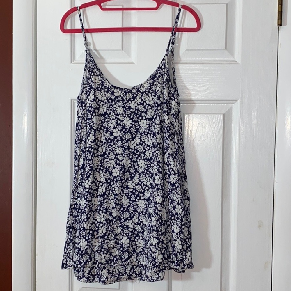 Flowy Navy Flowy Dress